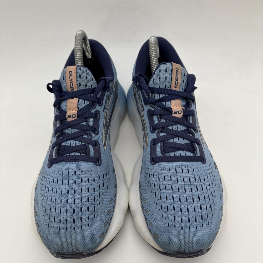 Brooks Glycerin 20 Womens US SZ 9B Blue Running Shoes Sneakers 1203691B478 - Picture 6 of 15